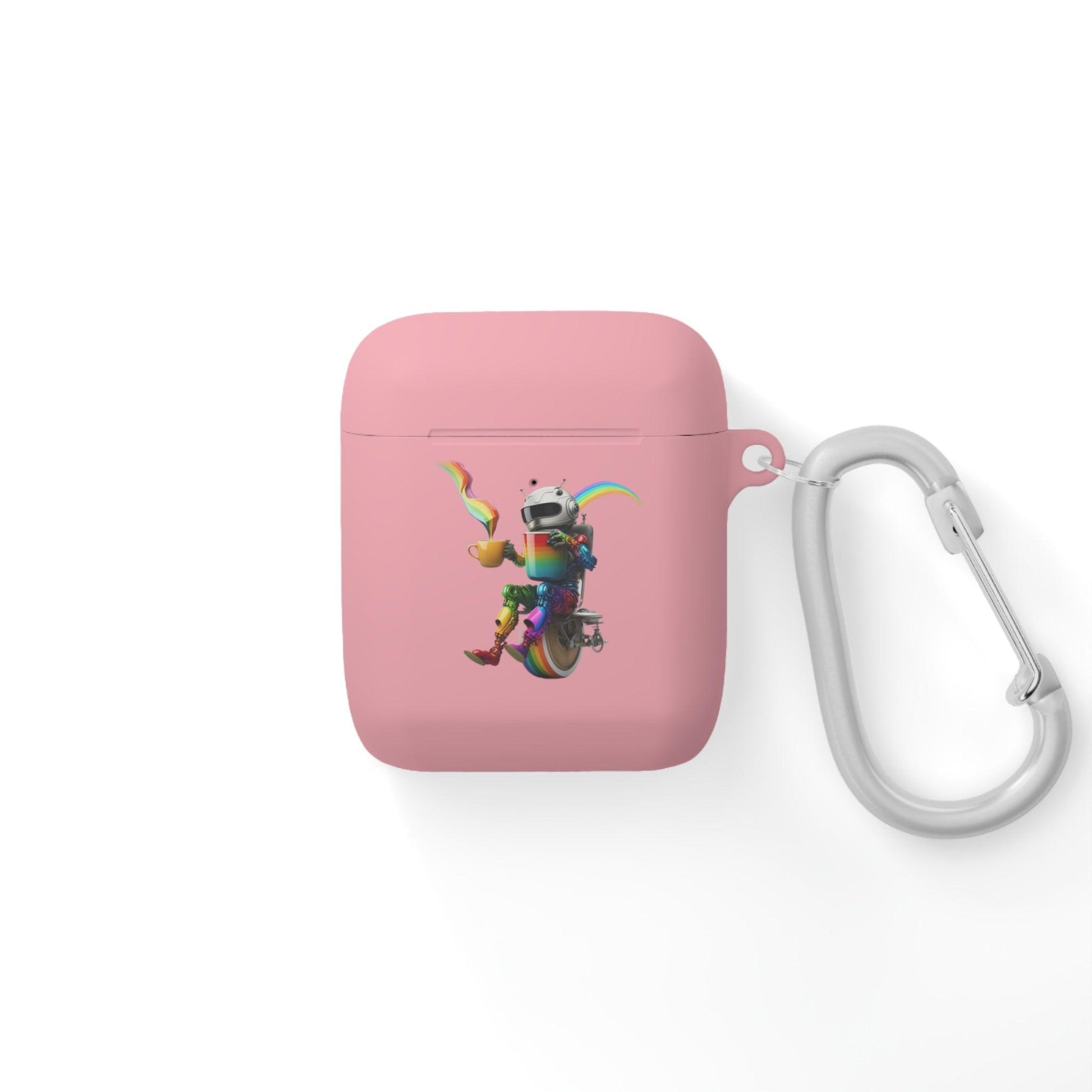 LGBTQWorldwide - ,,LUSTIGER ROBOTER" AirPods und AirPods Pro Hülle Accessories, AirPods, AirPods Pro, Back-to-School, Case, Flexible, tech, Tech Accessories, TPU lgbtq Bekleidung Accessoires unisex Zubehör