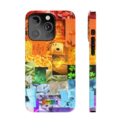 LGBTQWorldwide - ,,MATERIALS" Handyhülle Accessories, Back-to-School, card, Glossy, iPhone, iPhone Cases, Phone accessory, Phone Cases, Samsung Cases, Slim lgbtq Bekleidung Accessoires unisex Zubehör