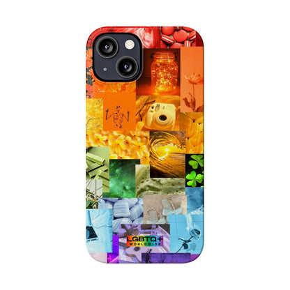 LGBTQWorldwide - ,,MATERIALS" Handyhülle Accessories, Back-to-School, card, Glossy, iPhone, iPhone Cases, Phone accessory, Phone Cases, Samsung Cases, Slim lgbtq Bekleidung Accessoires unisex Zubehör