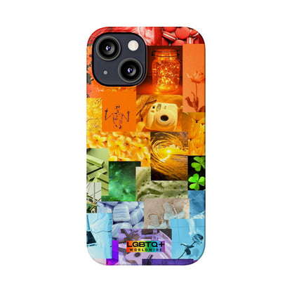 LGBTQWorldwide - ,,MATERIALS" Handyhülle Accessories, Back-to-School, card, Glossy, iPhone, iPhone Cases, Phone accessory, Phone Cases, Samsung Cases, Slim lgbtq Bekleidung Accessoires unisex Zubehör