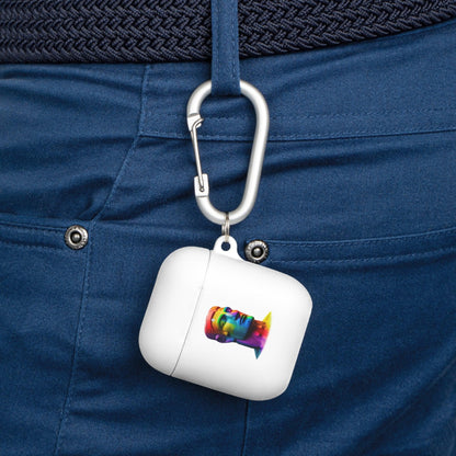 LGBTQWorldwide - ,,MOAI" AirPods und AirPods Pro Hülle Accessories, AirPods, AirPods Pro, Back-to-School, Case, Flexible, tech, Tech Accessories, TPU lgbtq Bekleidung Accessoires unisex Zubehör