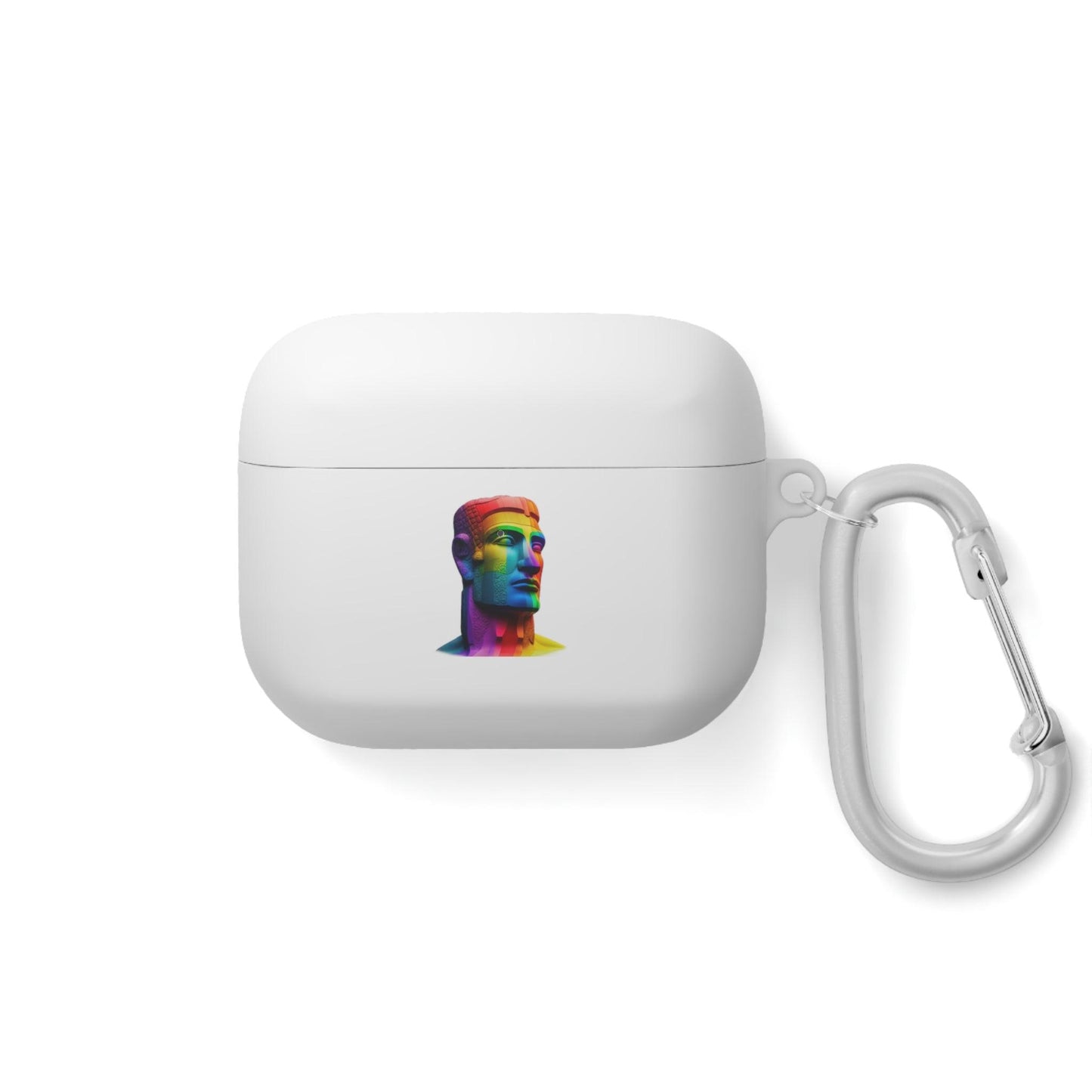 LGBTQWorldwide - ,,MOAI" AirPods und AirPods Pro Hülle Accessories, AirPods, AirPods Pro, Back-to-School, Case, Flexible, tech, Tech Accessories, TPU lgbtq Bekleidung Accessoires unisex Zubehör