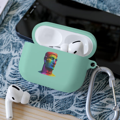 LGBTQWorldwide - ,,MOAI" AirPods und AirPods Pro Hülle Accessories, AirPods, AirPods Pro, Back-to-School, Case, Flexible, tech, Tech Accessories, TPU lgbtq Bekleidung Accessoires unisex Zubehör