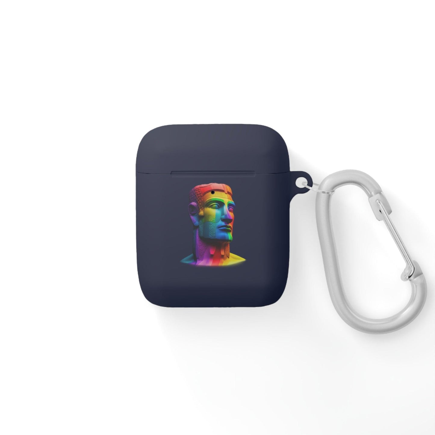 LGBTQWorldwide - ,,MOAI" AirPods und AirPods Pro Hülle Accessories, AirPods, AirPods Pro, Back-to-School, Case, Flexible, tech, Tech Accessories, TPU lgbtq Bekleidung Accessoires unisex Zubehör