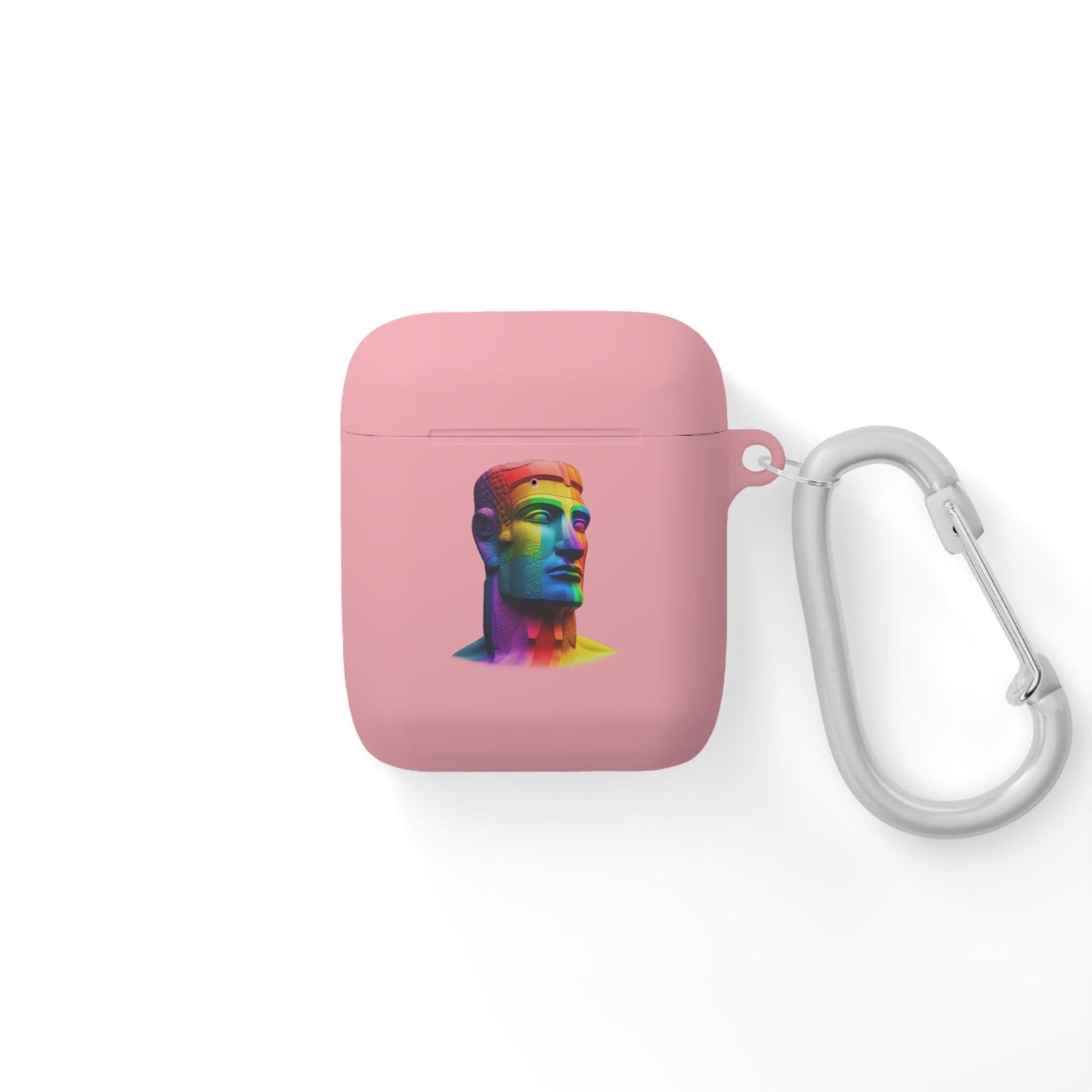 LGBTQWorldwide - ,,MOAI" AirPods und AirPods Pro Hülle Accessories, AirPods, AirPods Pro, Back-to-School, Case, Flexible, tech, Tech Accessories, TPU lgbtq Bekleidung Accessoires unisex Zubehör