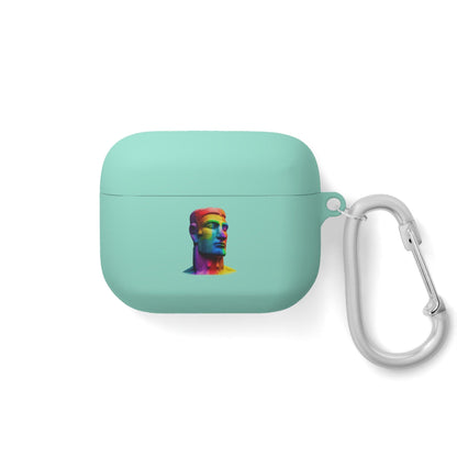 LGBTQWorldwide - ,,MOAI" AirPods und AirPods Pro Hülle Accessories, AirPods, AirPods Pro, Back-to-School, Case, Flexible, tech, Tech Accessories, TPU lgbtq Bekleidung Accessoires unisex Zubehör