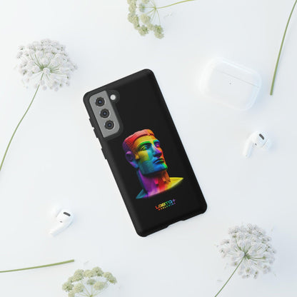 LGBTQWorldwide - ,,MOAI" Doppelgehäuse Handyhülle Accessories, Glossy, iPhone Cases, Matte, Phone accessory, Phone Cases, Samsung Cases, tough, Valentine's Day Picks lgbtq Bekleidung Accessoires unisex Zubehör