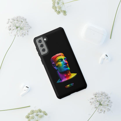 LGBTQWorldwide - ,,MOAI" Doppelgehäuse Handyhülle Accessories, Glossy, iPhone Cases, Matte, Phone accessory, Phone Cases, Samsung Cases, tough, Valentine's Day Picks lgbtq Bekleidung Accessoires unisex Zubehör