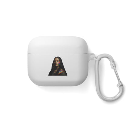 LGBTQWorldwide - ,,MONA LISA" AirPods und AirPods Pro Hülle Accessories, AirPods, AirPods Pro, Back-to-School, Case, Flexible, tech, Tech Accessories, TPU lgbtq Bekleidung Accessoires unisex Zubehör