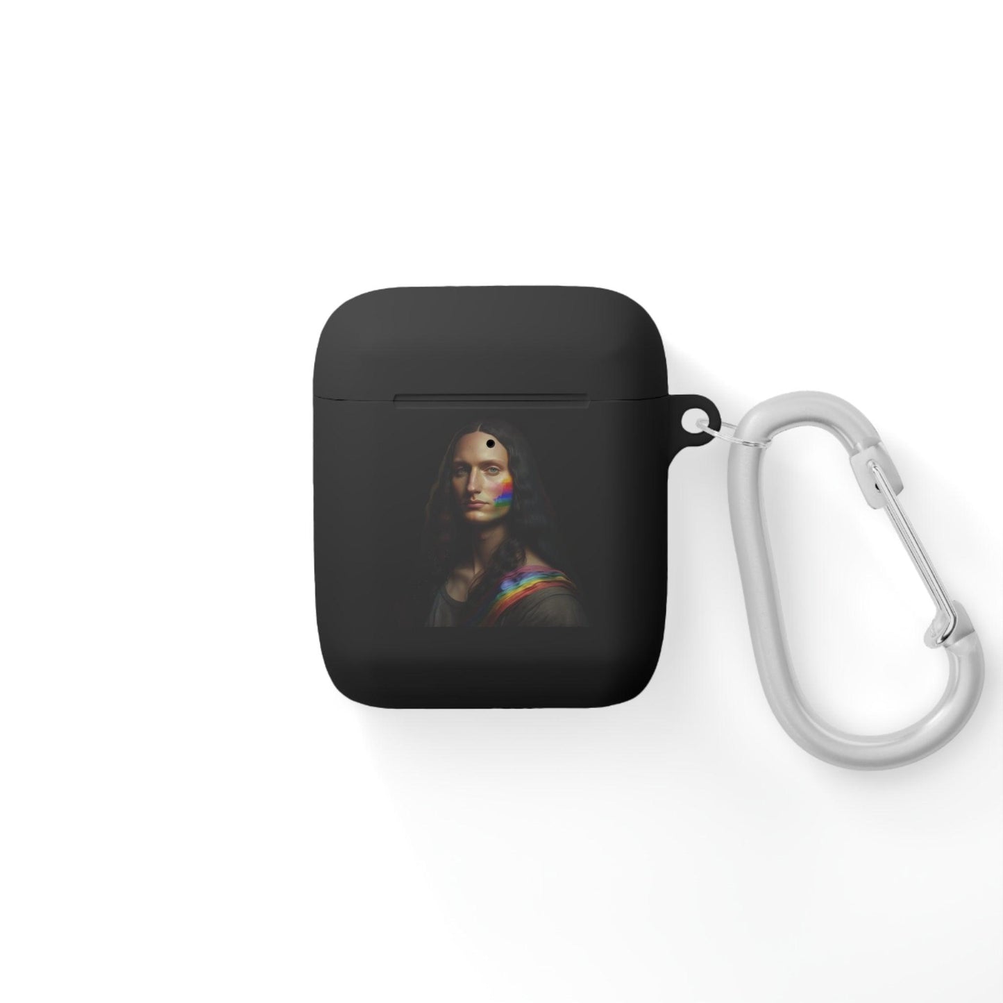 LGBTQWorldwide - ,,MONA LISA" AirPods und AirPods Pro Hülle Accessories, AirPods, AirPods Pro, Back-to-School, Case, Flexible, tech, Tech Accessories, TPU lgbtq Bekleidung Accessoires unisex Zubehör