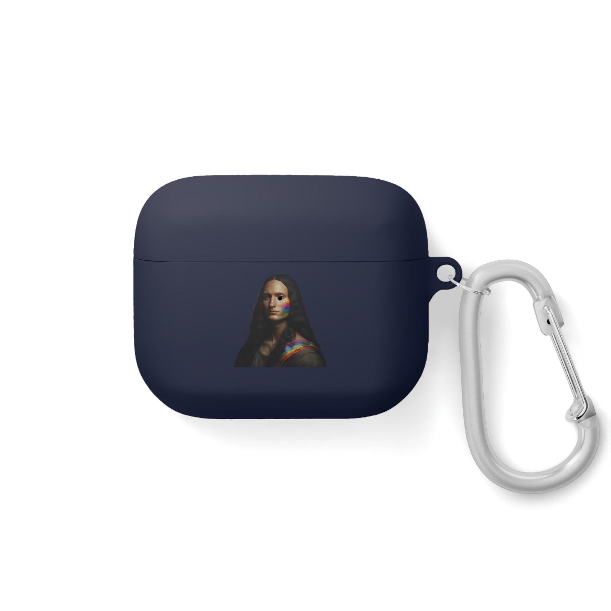 LGBTQWorldwide - ,,MONA LISA" AirPods und AirPods Pro Hülle Accessories, AirPods, AirPods Pro, Back-to-School, Case, Flexible, tech, Tech Accessories, TPU lgbtq Bekleidung Accessoires unisex Zubehör