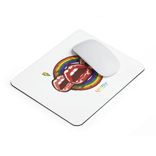 LGBTQWorldwide - ,,MOUTHS" Mauspad All, Desk, Home & Living, Mouse pad, Mouse Pads, Mousepad, tech lgbtq Bekleidung Accessoires unisex Zubehör