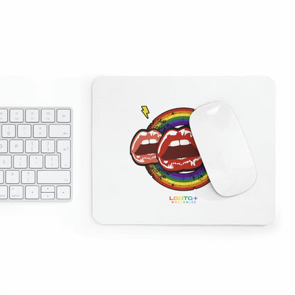 LGBTQWorldwide - ,,MOUTHS" Mauspad All, Desk, Home & Living, Mouse pad, Mouse Pads, Mousepad, tech lgbtq Bekleidung Accessoires unisex Zubehör