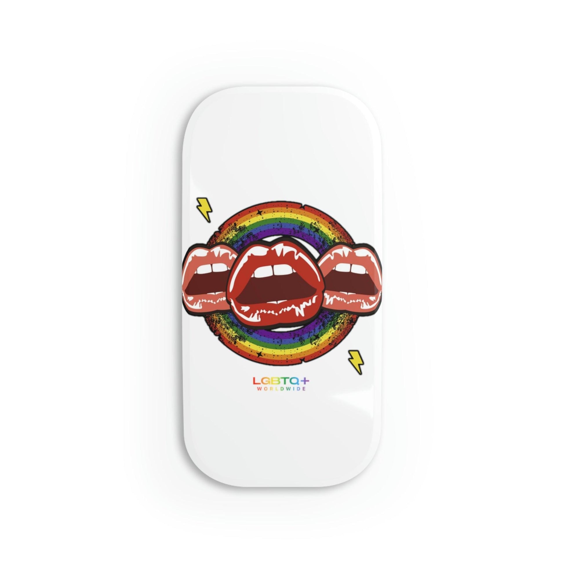 LGBTQWorldwide - ,,MOUTHS" Premium Smartphone Halterung Accessories, All, Phone Cases, tech, Tech Accessories lgbtq Bekleidung Accessoires unisex Zubehör