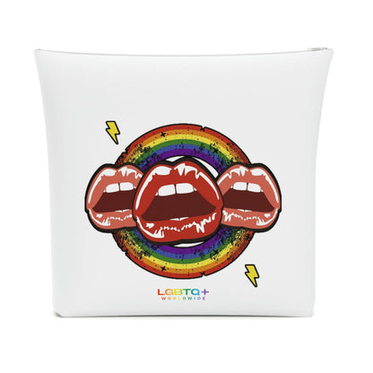 LGBTQWorldwide - ,,MUND" Kosmetiktasche Accessories, all, All Over Print, AOP, bag, Cosmetics, Home, Pouches, Sublimation, Travel Accessories, With zipper lgbtq Bekleidung Accessoires unisex Zubehör