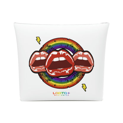 LGBTQWorldwide - ,,MUND" Kosmetiktasche Accessories, all, All Over Print, AOP, bag, Cosmetics, Home, Pouches, Sublimation, Travel Accessories, With zipper lgbtq Bekleidung Accessoires unisex Zubehör