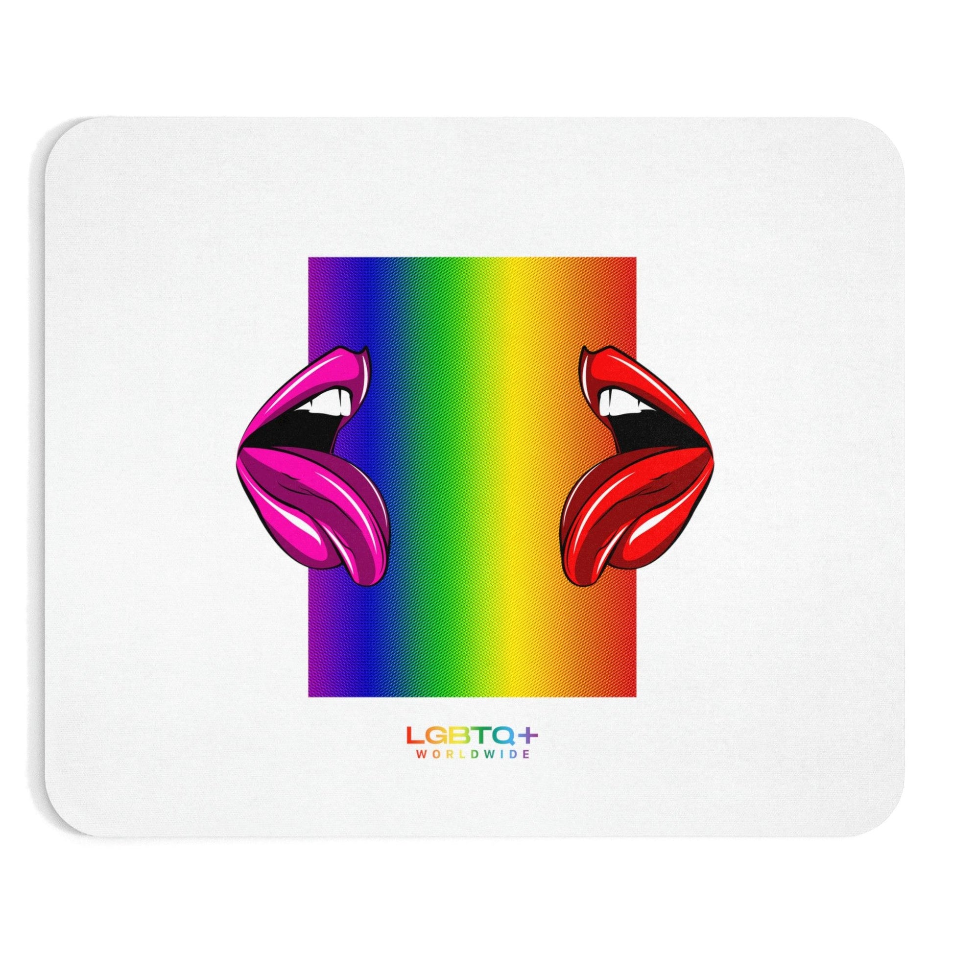 LGBTQWorldwide - ,,MUND" Mauspad All, Desk, Home & Living, Mouse pad, Mouse Pads, Mousepad, tech lgbtq Bekleidung Accessoires unisex Zubehör