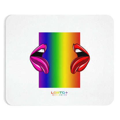 LGBTQWorldwide - ,,MUND" Mauspad All, Desk, Home & Living, Mouse pad, Mouse Pads, Mousepad, tech lgbtq Bekleidung Accessoires unisex Zubehör