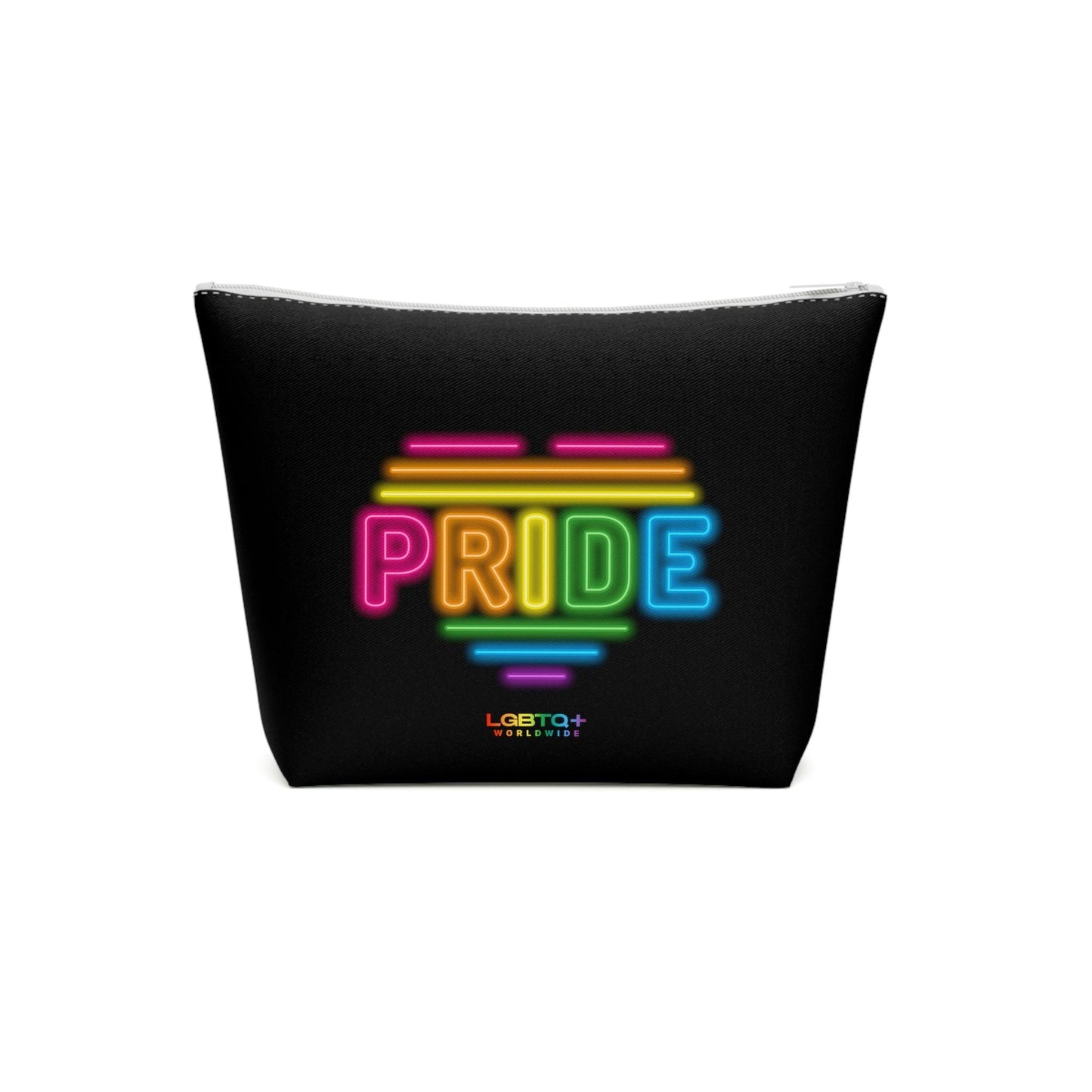 LGBTQWorldwide - ,,NEON PRIDE" Kosmetiktasche all, All Over Print, AOP, bag, Cosmetics, Home, Pouches, Sublimation, Travel Accessories, With zipper lgbtq Bekleidung Accessoires unisex Zubehör