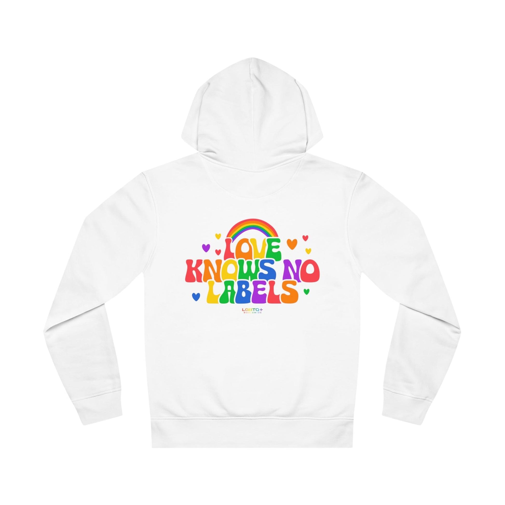 LGBTQWorldwide - ,,NO LABELS'' DTG, Eco-friendly, Hoodies, Last, Men's Clothing, Recycled, Unisex, Vegan, Women's Clothing lgbtq Bekleidung Accessoires unisex Zubehör