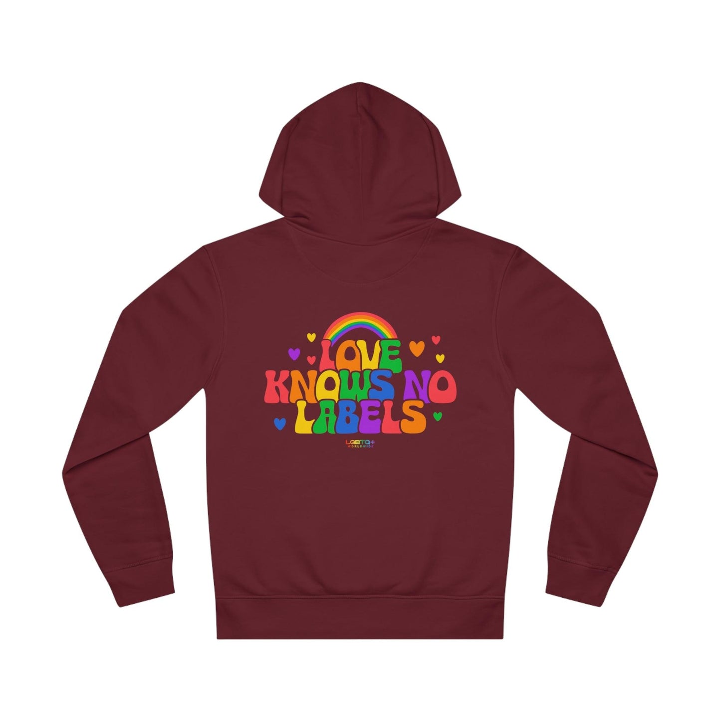 LGBTQWorldwide - ,,NO LABELS'' DTG, Eco-friendly, Hoodies, Last, Men's Clothing, Recycled, Unisex, Vegan, Women's Clothing lgbtq Bekleidung Accessoires unisex Zubehör