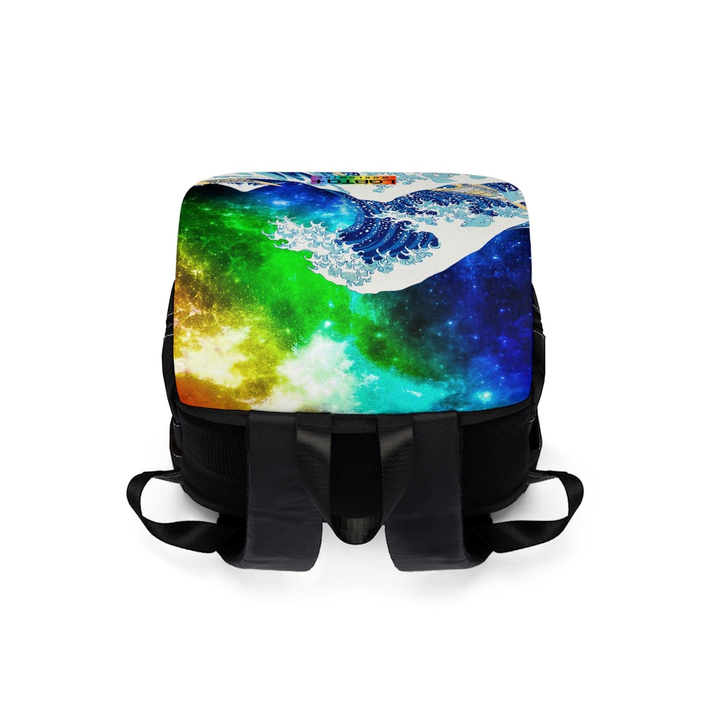 LGBTQWorldwide - ,,OZEAN" Unisex Rucksack Accessoires, Accessories, All, All Over Print, AOP, Back packs, Backpacks, Bags, Men's Clothing lgbtq Bekleidung Accessoires unisex Zubehör