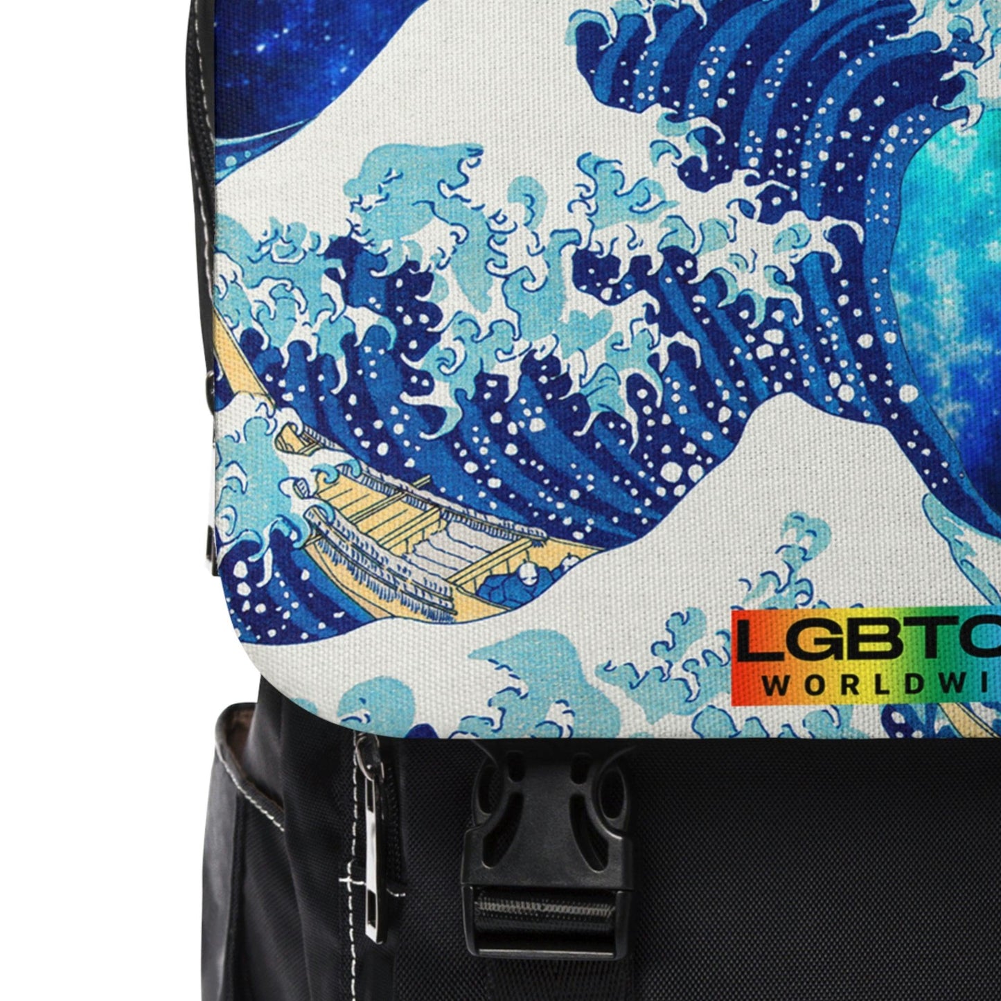 LGBTQWorldwide - ,,OZEAN" Unisex Rucksack Accessoires, Accessories, All, All Over Print, AOP, Back packs, Backpacks, Bags, Men's Clothing lgbtq Bekleidung Accessoires unisex Zubehör