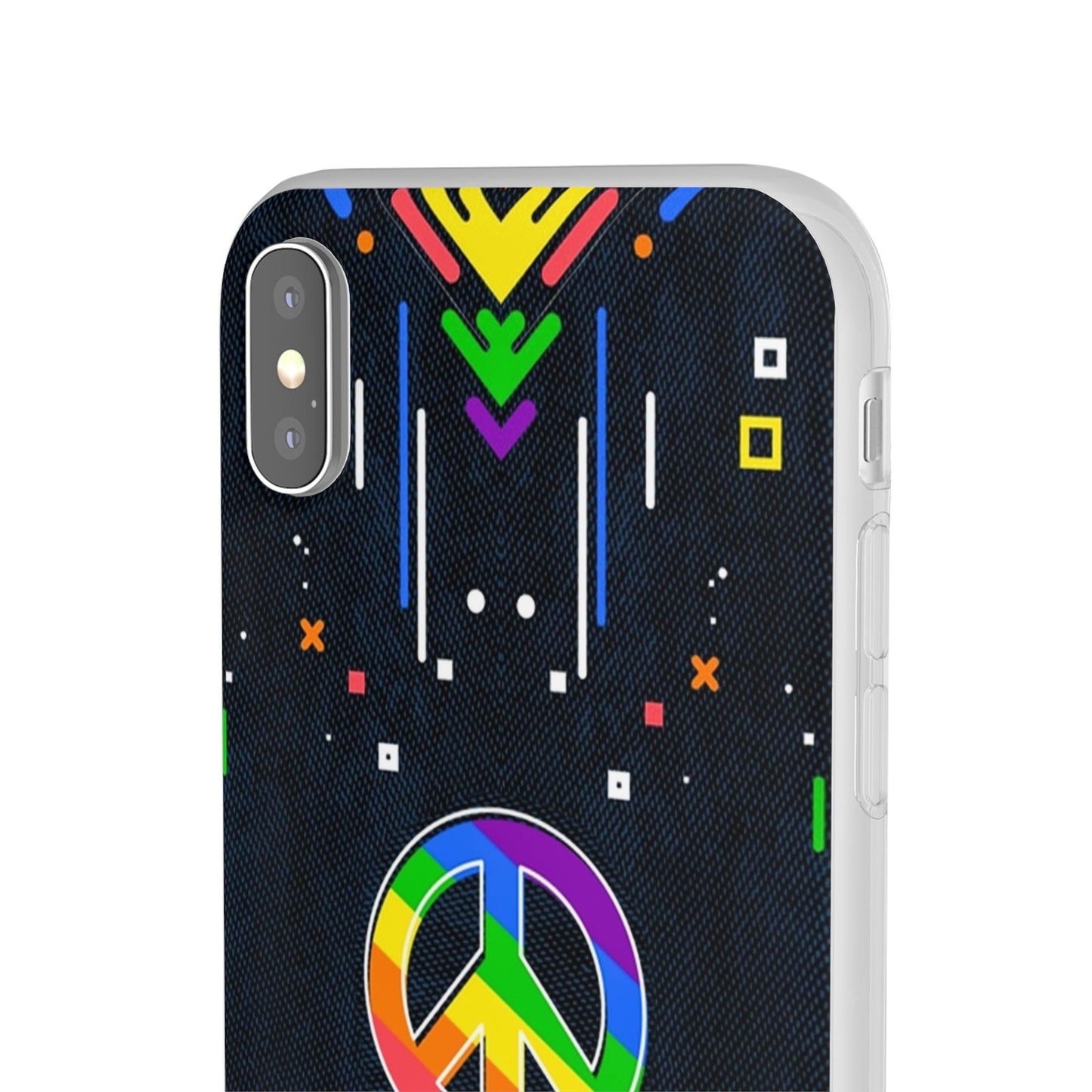 LGBTQWorldwide - ,,PEACE" Flexible Handyhülle Accessories, Case, iPhone, iPhone Cases, Phone accessory, Phone Cases, Samsung Cases, silikon, Valentine's Day promotion lgbtq Bekleidung Accessoires unisex Zubehör