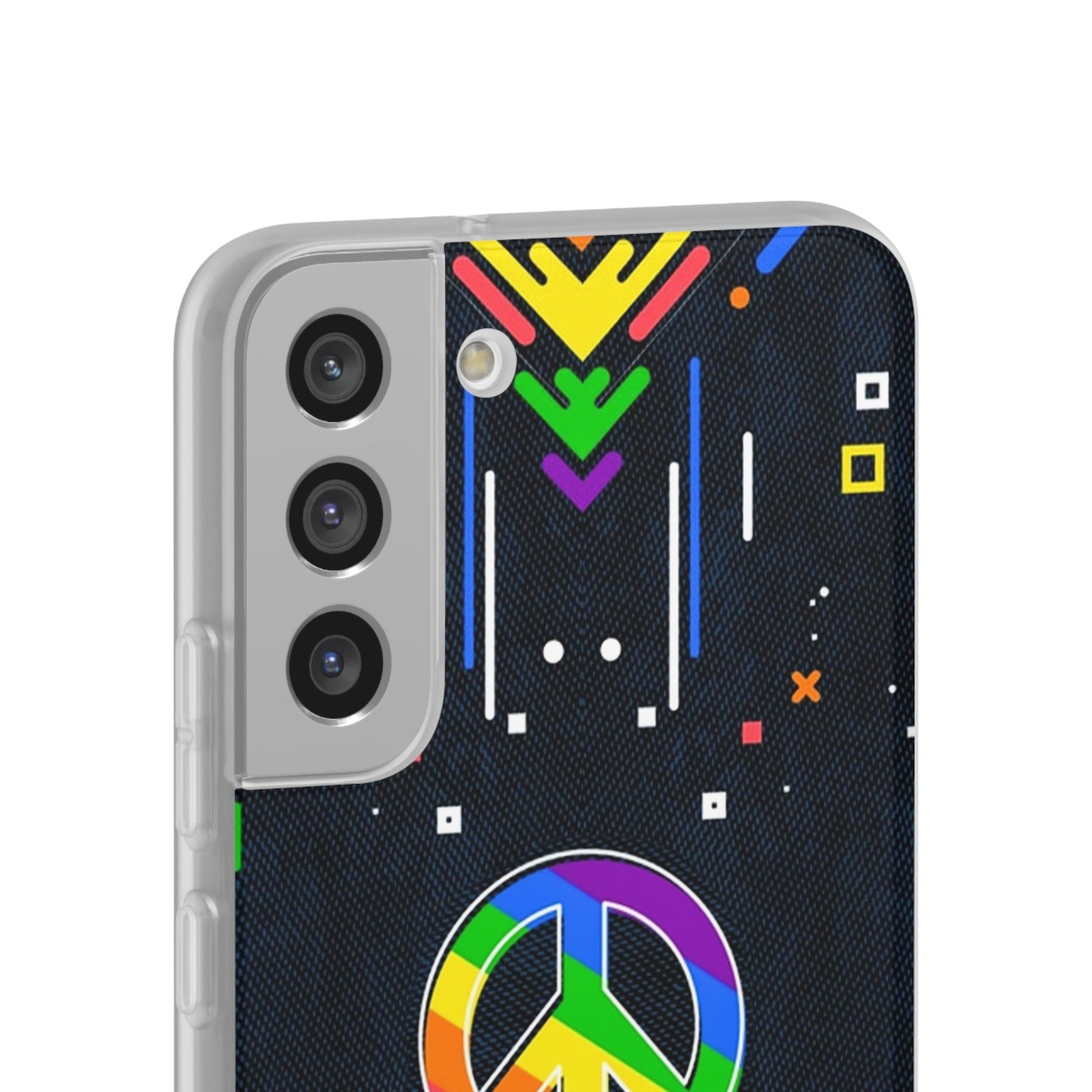 LGBTQWorldwide - ,,PEACE" Flexible Handyhülle Accessories, Case, iPhone, iPhone Cases, Phone accessory, Phone Cases, Samsung Cases, silikon, Valentine's Day promotion lgbtq Bekleidung Accessoires unisex Zubehör