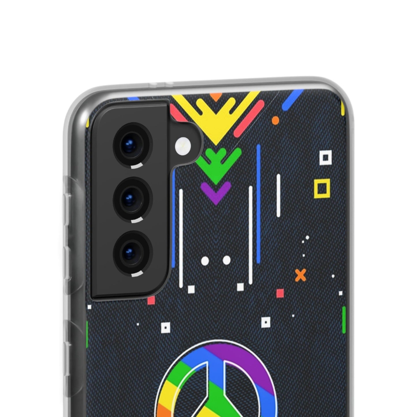 LGBTQWorldwide - ,,PEACE" Flexible Handyhülle Accessories, Case, iPhone, iPhone Cases, Phone accessory, Phone Cases, Samsung Cases, silikon, Valentine's Day promotion lgbtq Bekleidung Accessoires unisex Zubehör