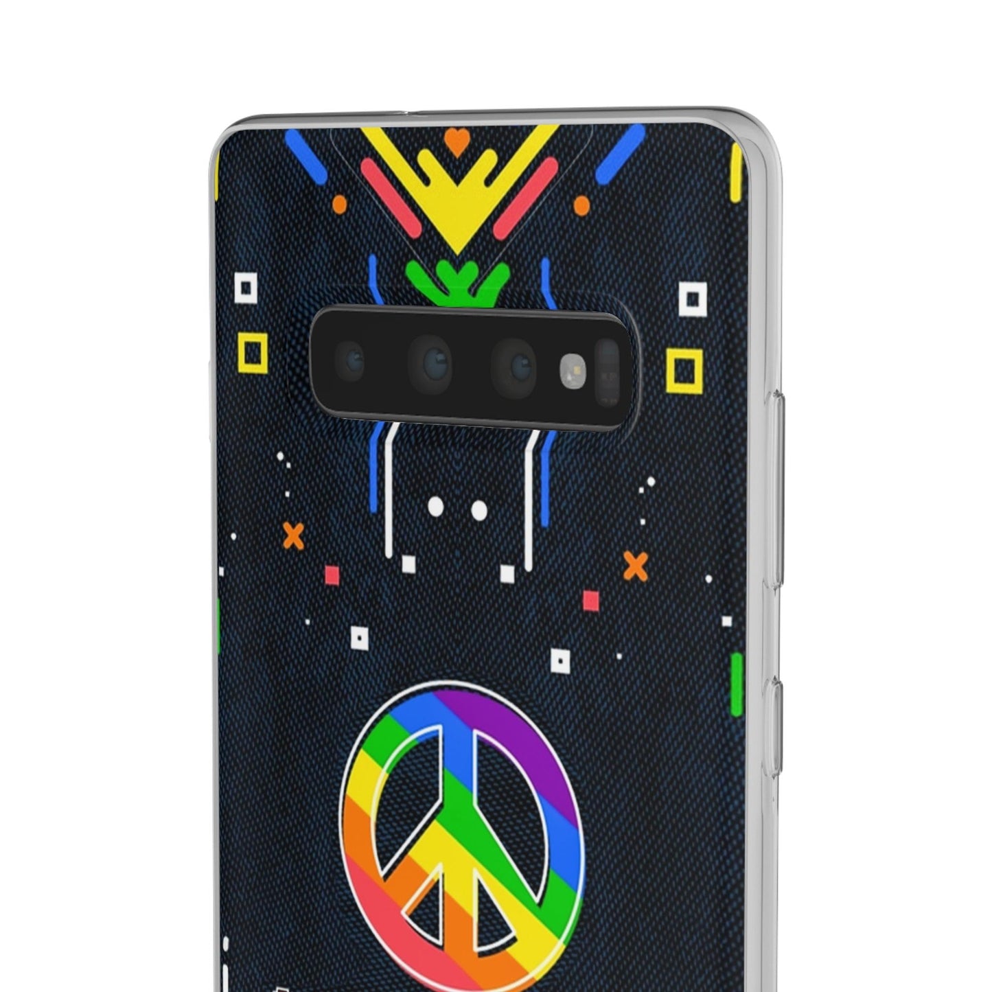 LGBTQWorldwide - ,,PEACE" Flexible Handyhülle Accessories, Case, iPhone, iPhone Cases, Phone accessory, Phone Cases, Samsung Cases, silikon, Valentine's Day promotion lgbtq Bekleidung Accessoires unisex Zubehör