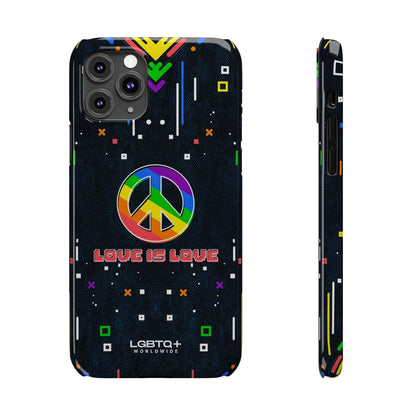 LGBTQWorldwide - ,,PEACE" Handyhülle Accessories, Back-to-School, card, Glossy, iPhone, iPhone Cases, Phone accessory, Phone Cases, Samsung Cases, Slim lgbtq Bekleidung Accessoires unisex Zubehör