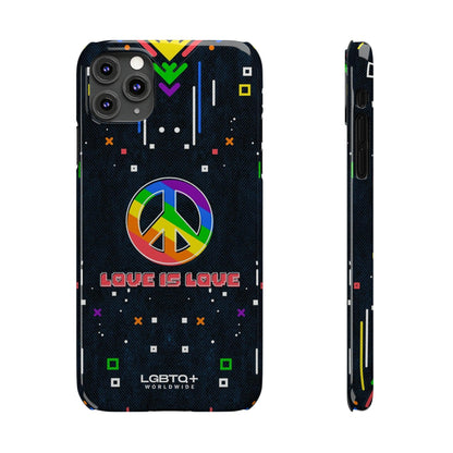 LGBTQWorldwide - ,,PEACE" Handyhülle Accessories, Back-to-School, card, Glossy, iPhone, iPhone Cases, Phone accessory, Phone Cases, Samsung Cases, Slim lgbtq Bekleidung Accessoires unisex Zubehör