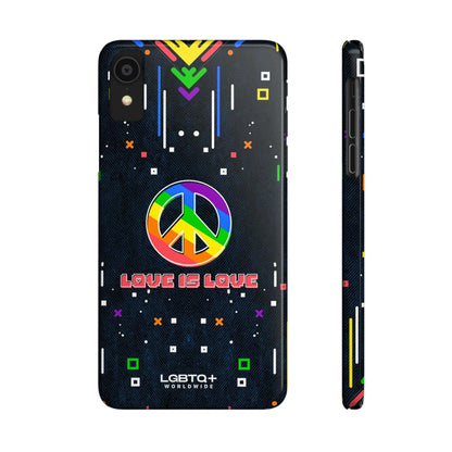 LGBTQWorldwide - ,,PEACE" Handyhülle Accessories, Back-to-School, card, Glossy, iPhone, iPhone Cases, Phone accessory, Phone Cases, Samsung Cases, Slim lgbtq Bekleidung Accessoires unisex Zubehör