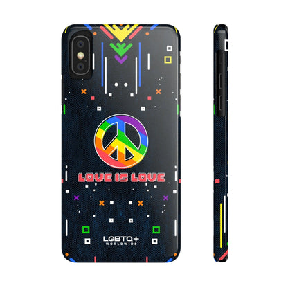 LGBTQWorldwide - ,,PEACE" Handyhülle Accessories, Back-to-School, card, Glossy, iPhone, iPhone Cases, Phone accessory, Phone Cases, Samsung Cases, Slim lgbtq Bekleidung Accessoires unisex Zubehör