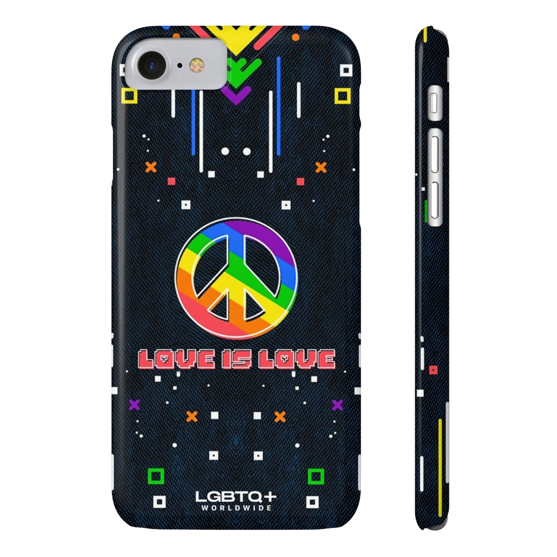 LGBTQWorldwide - ,,PEACE" Handyhülle Accessories, Back-to-School, card, Glossy, iPhone, iPhone Cases, Phone accessory, Phone Cases, Samsung Cases, Slim lgbtq Bekleidung Accessoires unisex Zubehör