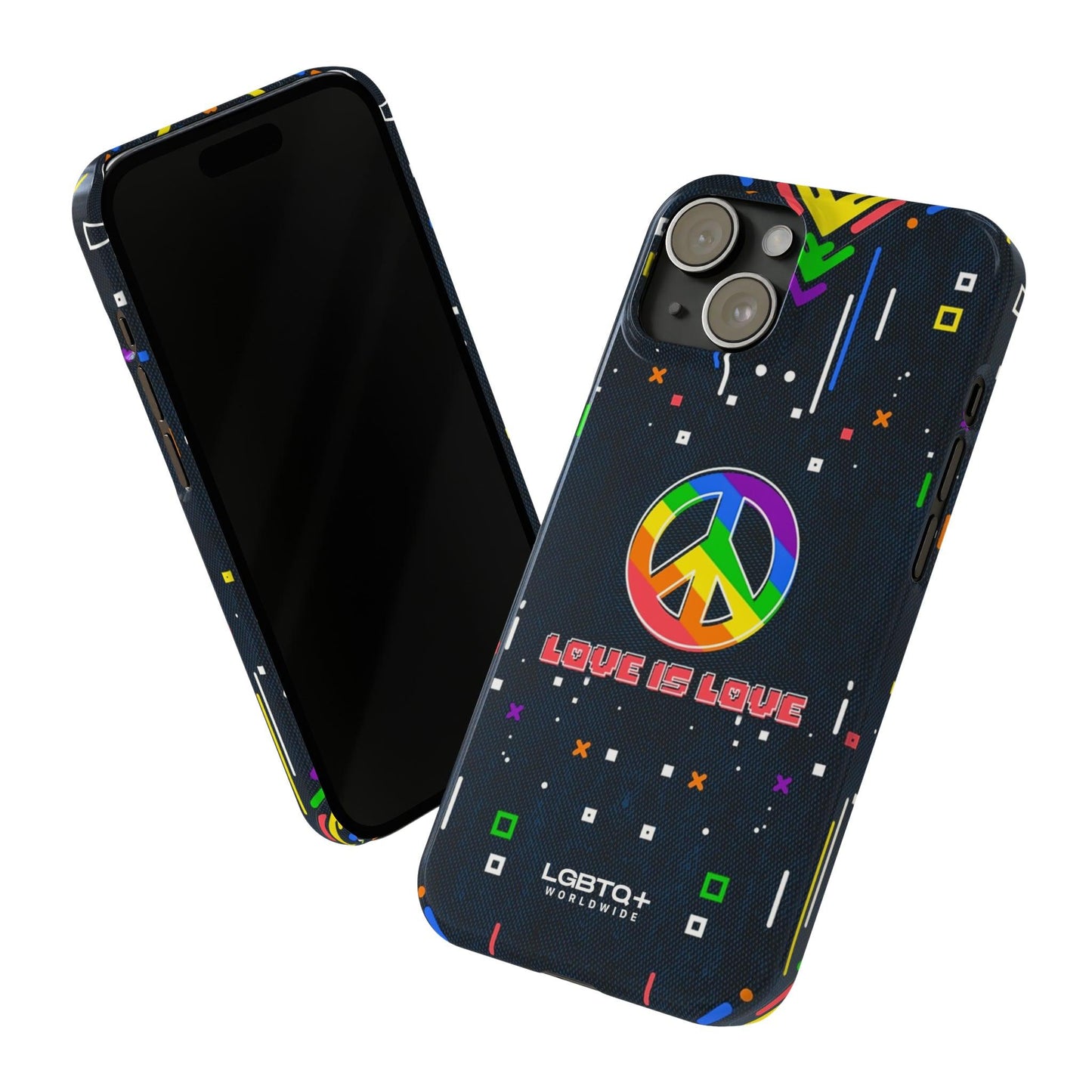 LGBTQWorldwide - ,,PEACE" Handyhülle Accessories, Back-to-School, card, Glossy, iPhone, iPhone Cases, Phone accessory, Phone Cases, Samsung Cases, Slim lgbtq Bekleidung Accessoires unisex Zubehör