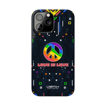 LGBTQWorldwide - ,,PEACE" Handyhülle Accessories, Back-to-School, card, Glossy, iPhone, iPhone Cases, Phone accessory, Phone Cases, Samsung Cases, Slim lgbtq Bekleidung Accessoires unisex Zubehör