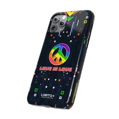 LGBTQWorldwide - ,,PEACE" Handyhülle Accessories, Back-to-School, card, Glossy, iPhone, iPhone Cases, Phone accessory, Phone Cases, Samsung Cases, Slim lgbtq Bekleidung Accessoires unisex Zubehör