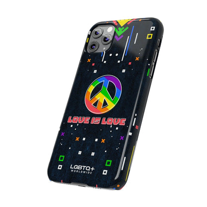 LGBTQWorldwide - ,,PEACE" Handyhülle Accessories, Back-to-School, card, Glossy, iPhone, iPhone Cases, Phone accessory, Phone Cases, Samsung Cases, Slim lgbtq Bekleidung Accessoires unisex Zubehör