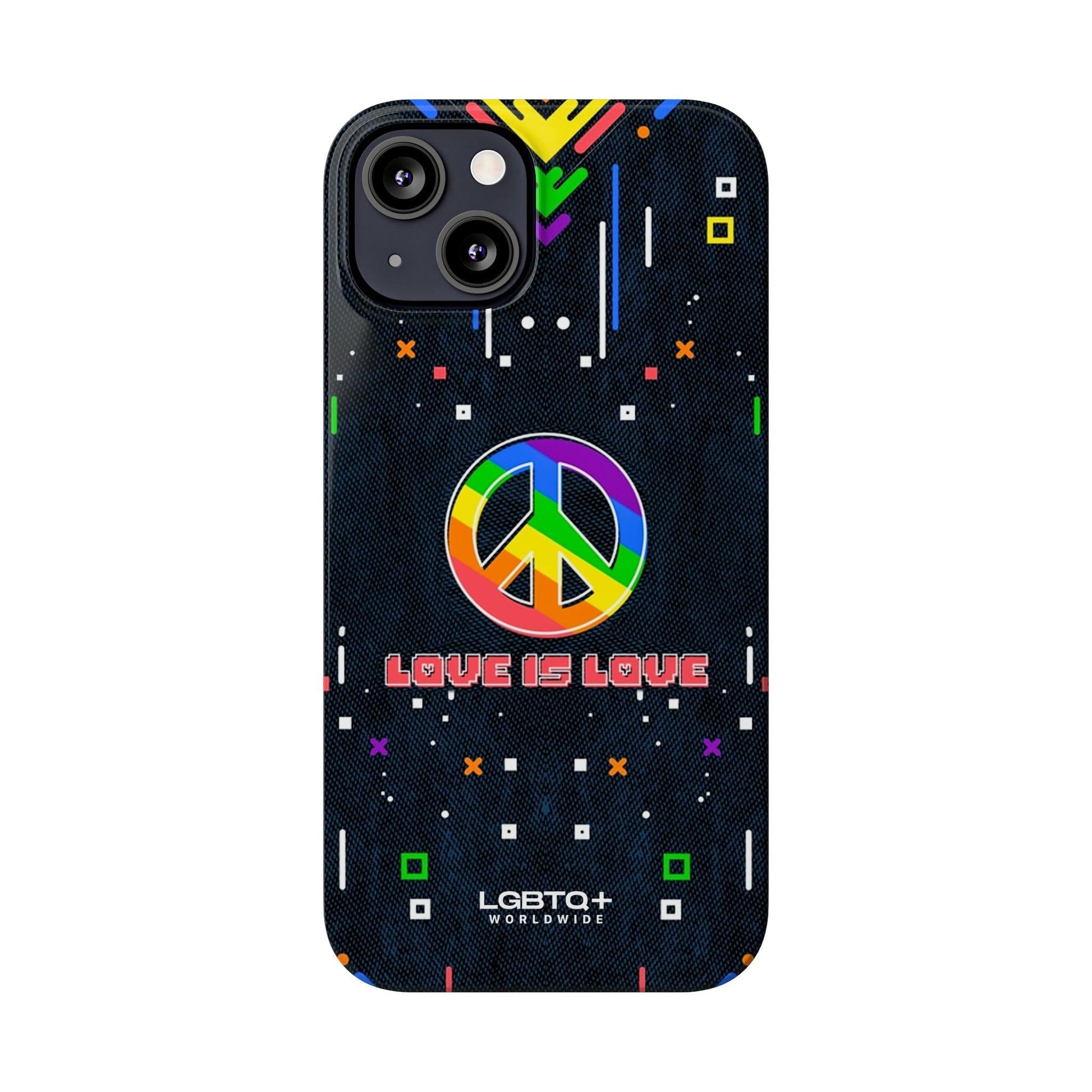 LGBTQWorldwide - ,,PEACE" Handyhülle Accessories, Back-to-School, card, Glossy, iPhone, iPhone Cases, Phone accessory, Phone Cases, Samsung Cases, Slim lgbtq Bekleidung Accessoires unisex Zubehör