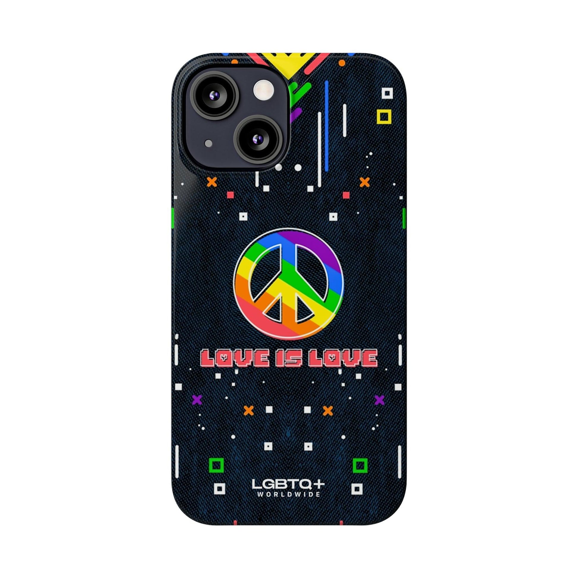 LGBTQWorldwide - ,,PEACE" Handyhülle Accessories, Back-to-School, card, Glossy, iPhone, iPhone Cases, Phone accessory, Phone Cases, Samsung Cases, Slim lgbtq Bekleidung Accessoires unisex Zubehör