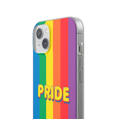 LGBTQWorldwide - ,,PRIDE" Flexible Handyhülle Accessories, Case, iPhone, iPhone Cases, Phone accessory, Phone Cases, Samsung Cases, silikon, Valentine's Day promotion lgbtq Bekleidung Accessoires unisex Zubehör