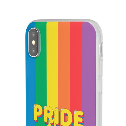 LGBTQWorldwide - ,,PRIDE" Flexible Handyhülle Accessories, Case, iPhone, iPhone Cases, Phone accessory, Phone Cases, Samsung Cases, silikon, Valentine's Day promotion lgbtq Bekleidung Accessoires unisex Zubehör