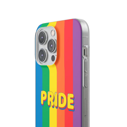 LGBTQWorldwide - ,,PRIDE" Flexible Handyhülle Accessories, Case, iPhone, iPhone Cases, Phone accessory, Phone Cases, Samsung Cases, silikon, Valentine's Day promotion lgbtq Bekleidung Accessoires unisex Zubehör