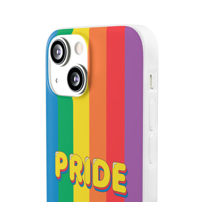 LGBTQWorldwide - ,,PRIDE" Flexible Handyhülle Accessories, Case, iPhone, iPhone Cases, Phone accessory, Phone Cases, Samsung Cases, silikon, Valentine's Day promotion lgbtq Bekleidung Accessoires unisex Zubehör