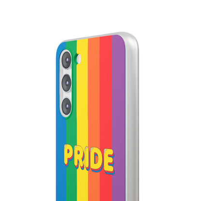 LGBTQWorldwide - ,,PRIDE" Flexible Handyhülle Accessories, Case, iPhone, iPhone Cases, Phone accessory, Phone Cases, Samsung Cases, silikon, Valentine's Day promotion lgbtq Bekleidung Accessoires unisex Zubehör