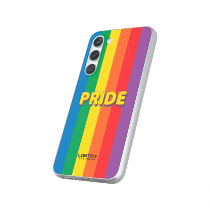 LGBTQWorldwide - ,,PRIDE" Flexible Handyhülle Accessories, Case, iPhone, iPhone Cases, Phone accessory, Phone Cases, Samsung Cases, silikon, Valentine's Day promotion lgbtq Bekleidung Accessoires unisex Zubehör