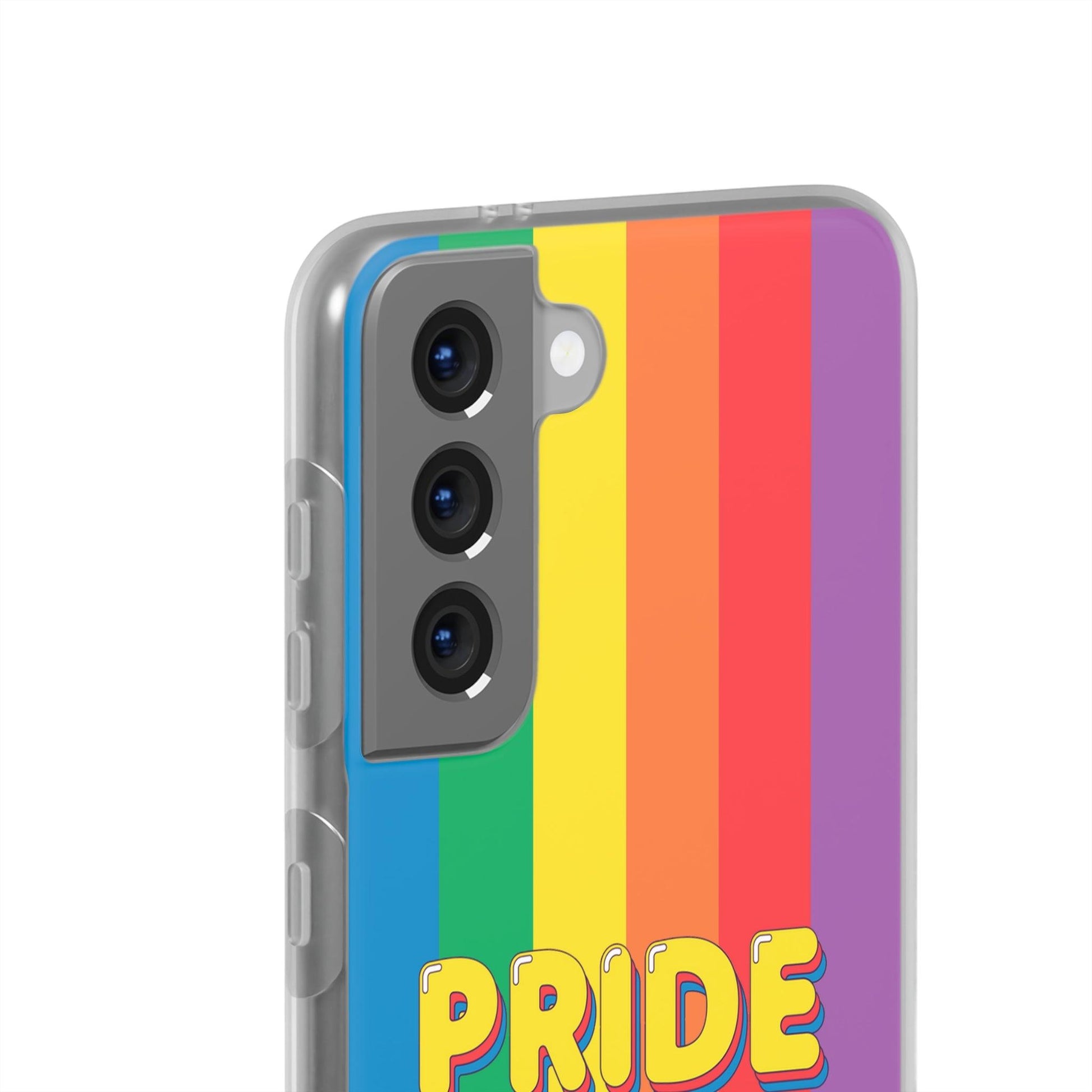 LGBTQWorldwide - ,,PRIDE" Flexible Handyhülle Accessories, Case, iPhone, iPhone Cases, Phone accessory, Phone Cases, Samsung Cases, silikon, Valentine's Day promotion lgbtq Bekleidung Accessoires unisex Zubehör