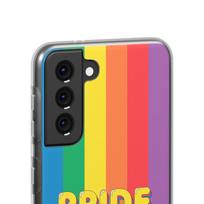 LGBTQWorldwide - ,,PRIDE" Flexible Handyhülle Accessories, Case, iPhone, iPhone Cases, Phone accessory, Phone Cases, Samsung Cases, silikon, Valentine's Day promotion lgbtq Bekleidung Accessoires unisex Zubehör